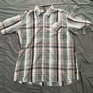 Mens Button Up Shirt XL Avirex